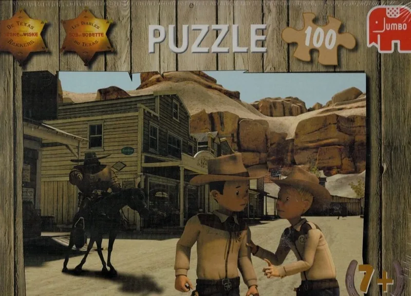 Suske en Wiske puzzel Texas rangers 100 stukjes Jumbo from Jumbo – box
