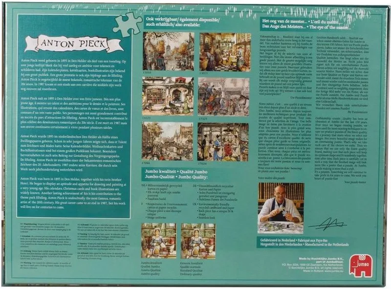 The Bakery - Anton Pieck van Jumbo, editie Wit – doos