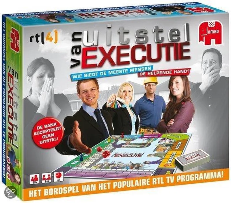 Uitstel van Executie fra Jumbo – æske