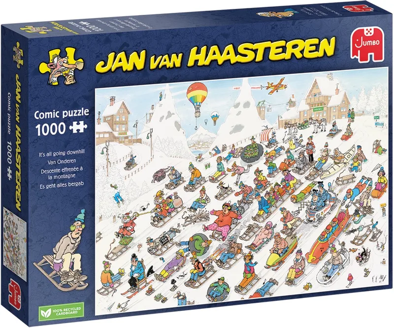 Van Onderen! - 1000 stukjes - Puzzel de Jumbo, édition Multicolore – boîte