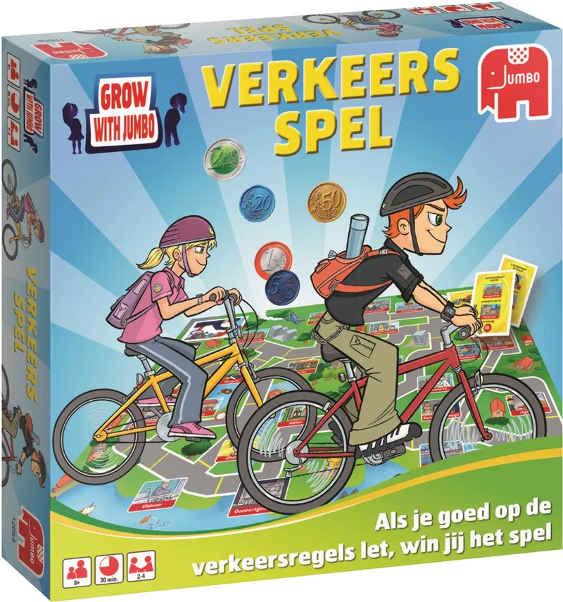 Verkeersspel - Educatief Spel fra Jumbo – æske