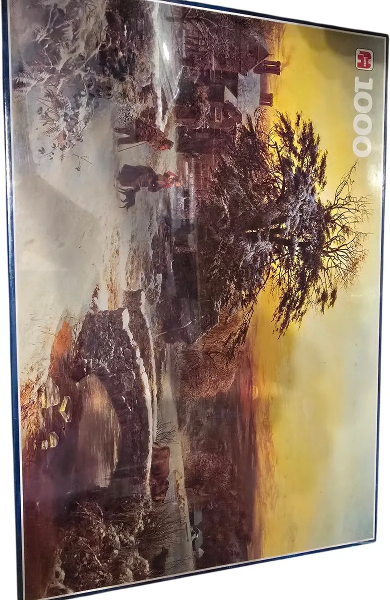 Vicat Cole Winterlandschap 1000 puzzel Jumbo from Jumbo, Div edition – box