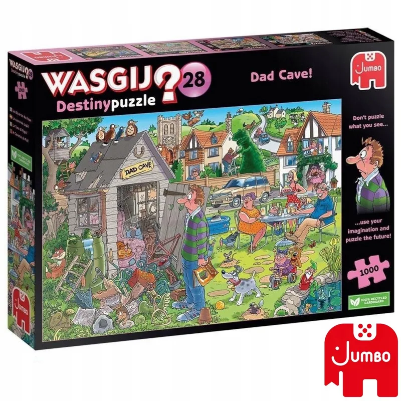 Wasgij Destiny 1000 elementai - Tėvo Darbų Dėlionė from Jumbo – box