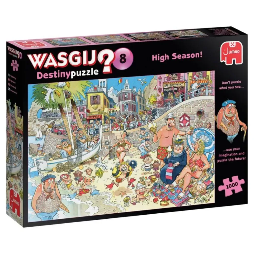 Wasgij Destiny 8 Hochsaison 1000 Pieces Puzzel de Jumbo – boîte