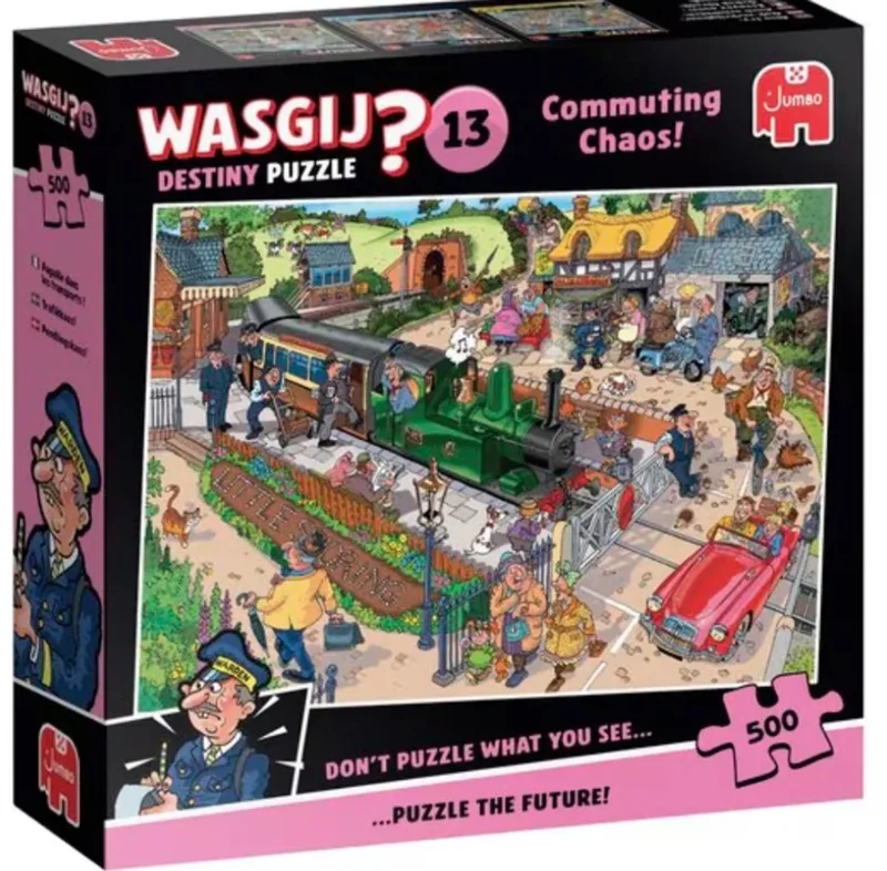 Wasgij? Destiny Commuting Chaos! Puzzel van Jumbo, editie Meerkleurig – doos