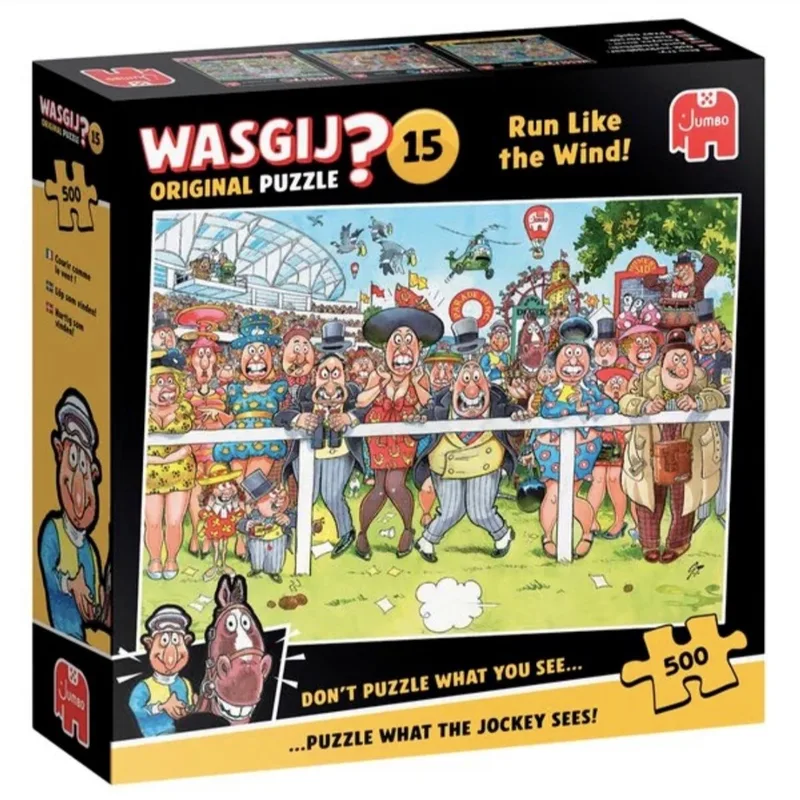 Wasgij Original 15 - Maak dat je wegkomt - 500 stukjes - Legpuzzel from Jumbo, Multicolour edition – box