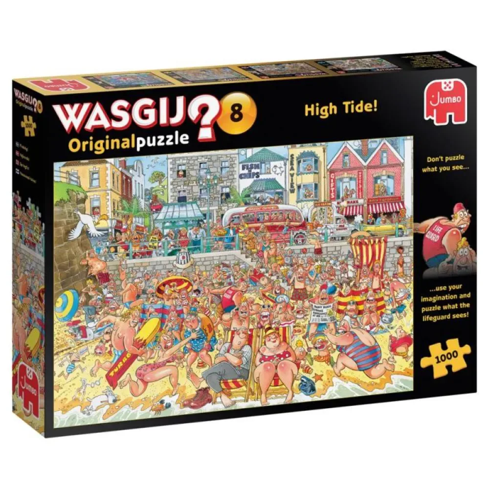 Wasgij Original 8 High Tide 1000 Pieces Puzzel van Jumbo – doos
