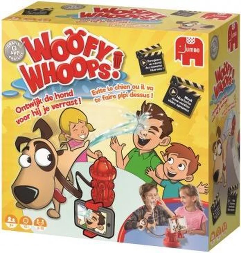 Woofy Whoops - Kinderspel fra Jumbo – æske
