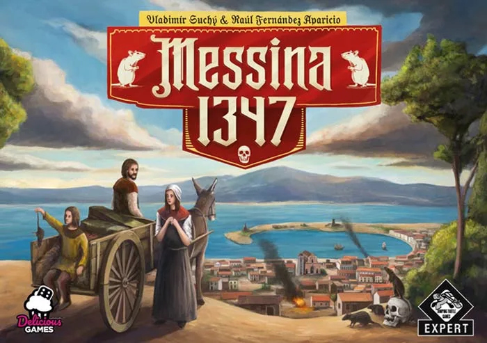Messina 1347 van Jumping Turtle Games – doos