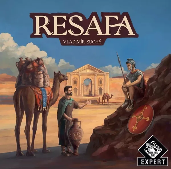 Resafa - Jumping Turtle Games Bordspel from Jumping Turtle Games – box