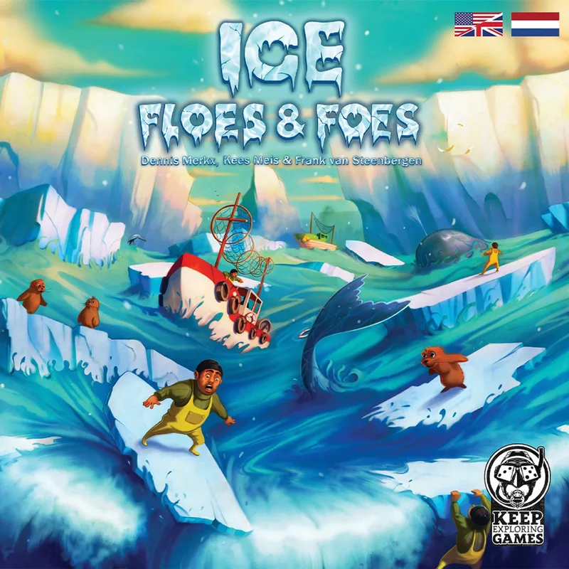 Ice Floes & Foes - bordspel - EN/NL - Keep Exploring Games from Keep Exploring Games – box