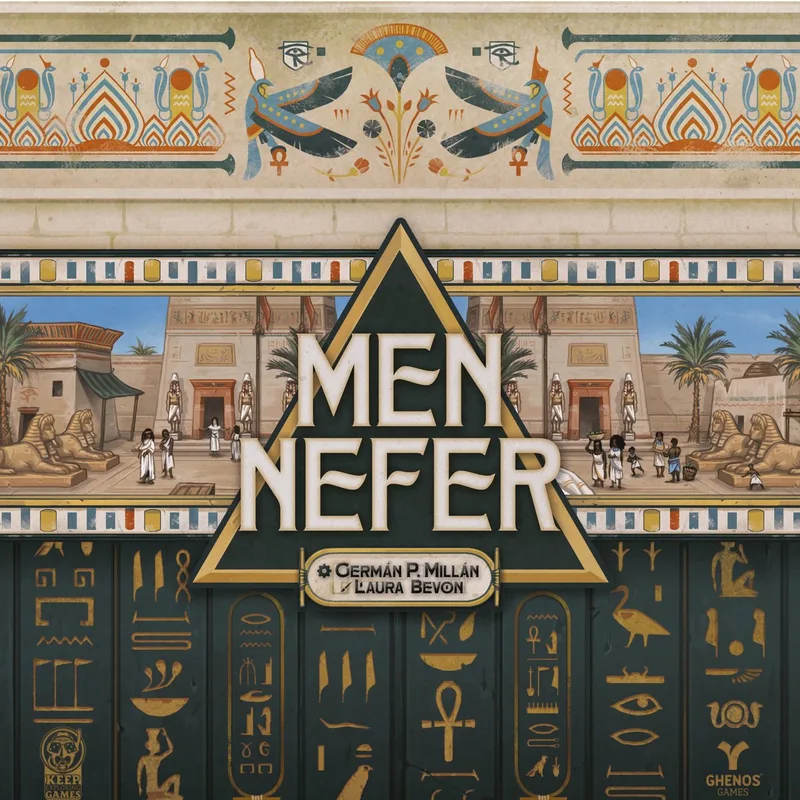 Men Nefer Bordspel - Nederlands Deluxe uitgave from Keep Exploring Games – box