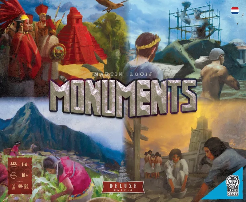 Monuments Deluxe Bordspel - Nederlands van Keep Exploring Games – doos