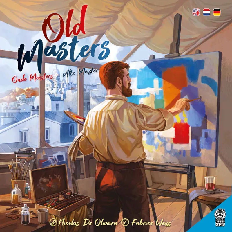 Oude Meesters - Old Masters - Alte Meister Bordspel van Keep Exploring Games – doos