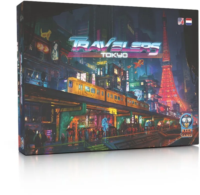 Travelers: Tokyo bordspel Nederlands en Engels from Keep Exploring Games – box