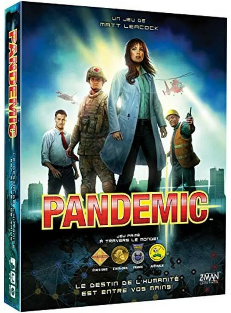 Bordspel Pandemic Asmodee Pandemic (FR) from KOSMOS – box