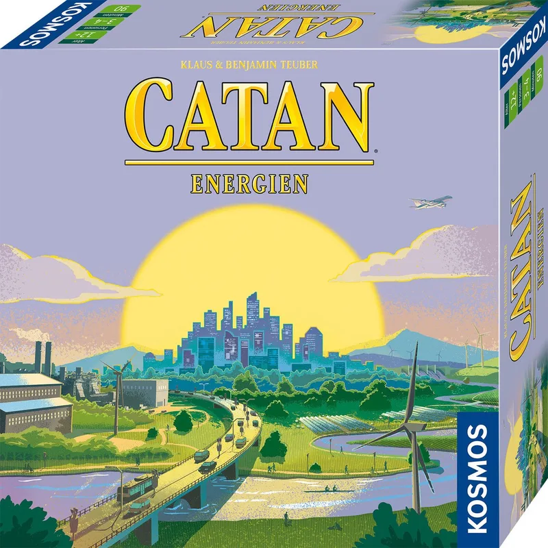 Catan Energien, Bordspel, Reizen/avontuur, 12 jaar, 90 min, Familiespel from KOSMOS – box