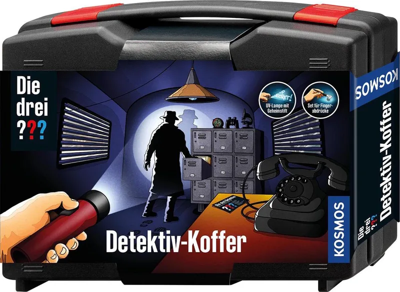 Die drei ??? Detektivkoffer. de KOSMOS, édition Multicolor – boîte