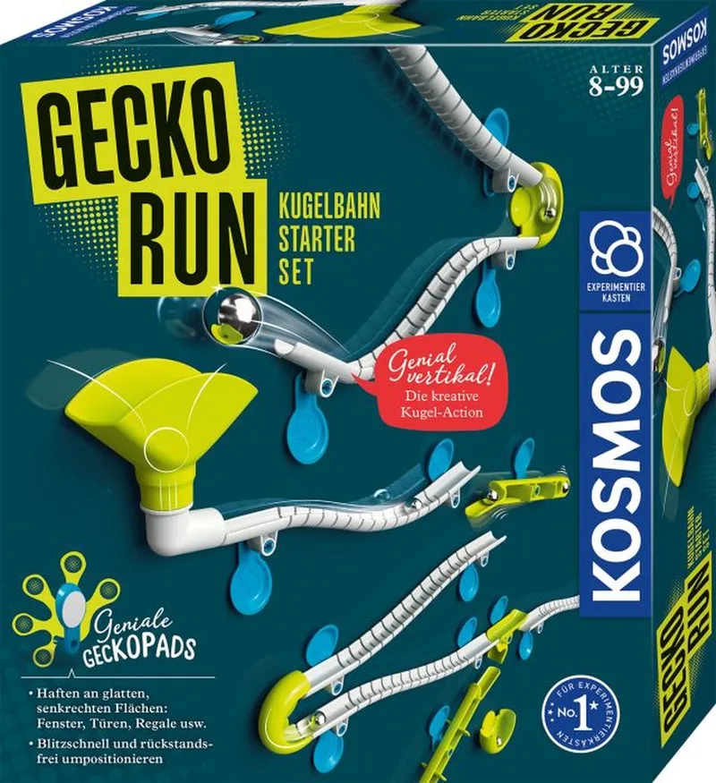 Gecko Run - Starterset fra KOSMOS, Multicolor-udgave – æske