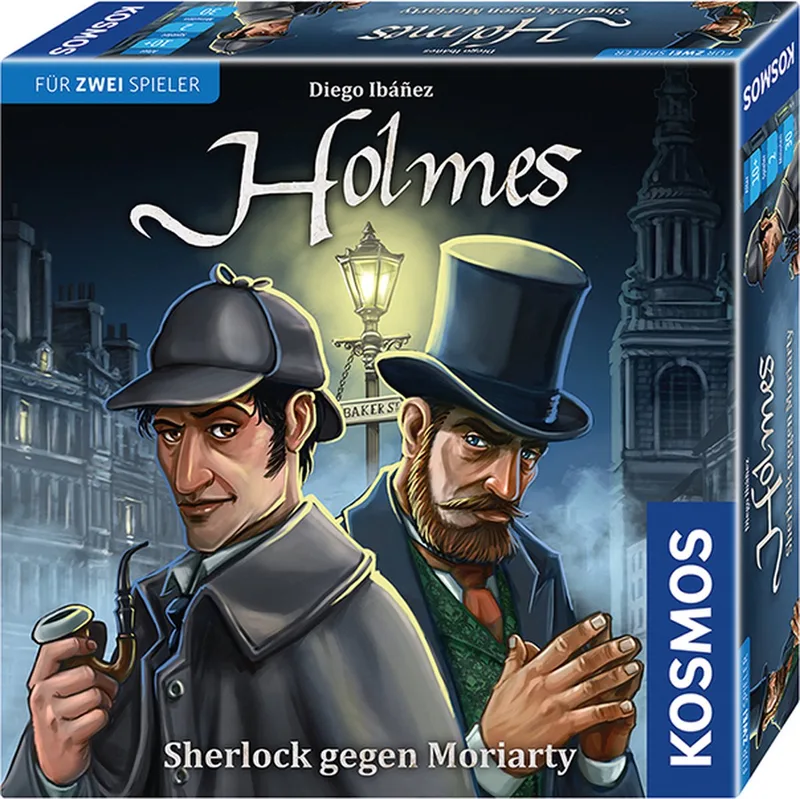 Holmes: Sherlock gegen Moriarty fra KOSMOS – æske