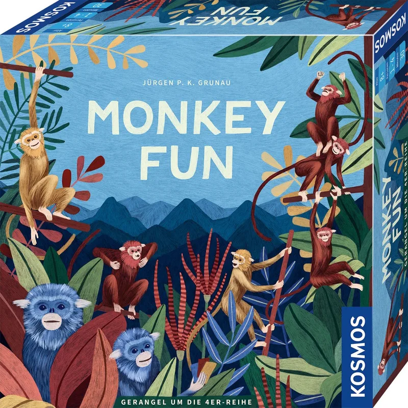 Monkey Fun, Bordspel, 8 jaar, 30 min, Familiespel fra KOSMOS – æske