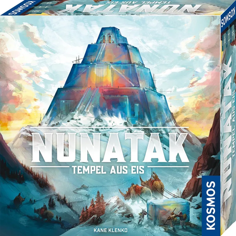 Nunatak, Bordspel, Puzzel, 10 jaar, 45 min, Familiespel fra KOSMOS – æske