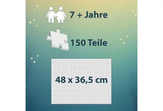Puzzle Die Schule der magischen Tiere, 150 Teile, 150 Puzzleteile, Made in Germany de KOSMOS, édition Multicolore – boîte 5 sur 5