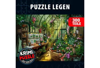 Puzzle Krimipuzzle Die drei ??? Die Blüte des Verderbens, 300 Puzzleteile, Made in Germany van KOSMOS, editie Meerkleurig – doos 4 van 5