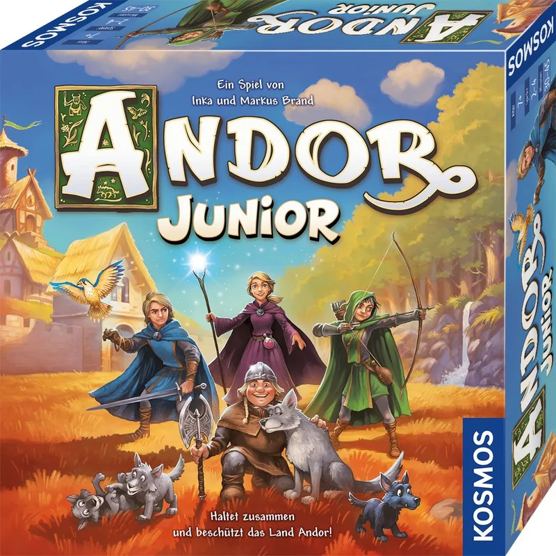 Spiel Andor Junior, Strategiespel, Made in Germany from KOSMOS, Bunt edition – box