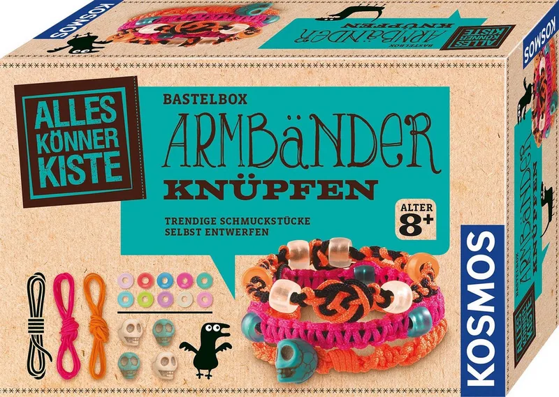 Spiel Bastelbox Armbänder knüpfen from KOSMOS – box