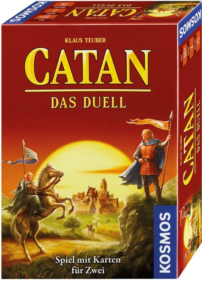 Spiel Catan - Das Duell, Strategiespiel, Made in Germany from KOSMOS, Bunt edition – box