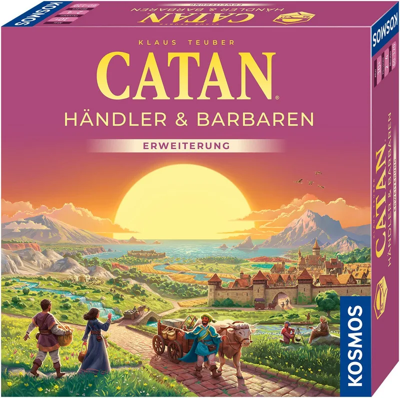 Spiel CATAN Händler & Barbaren, Strategiespiel, Made in Germany from KOSMOS, Bunt edition – box
