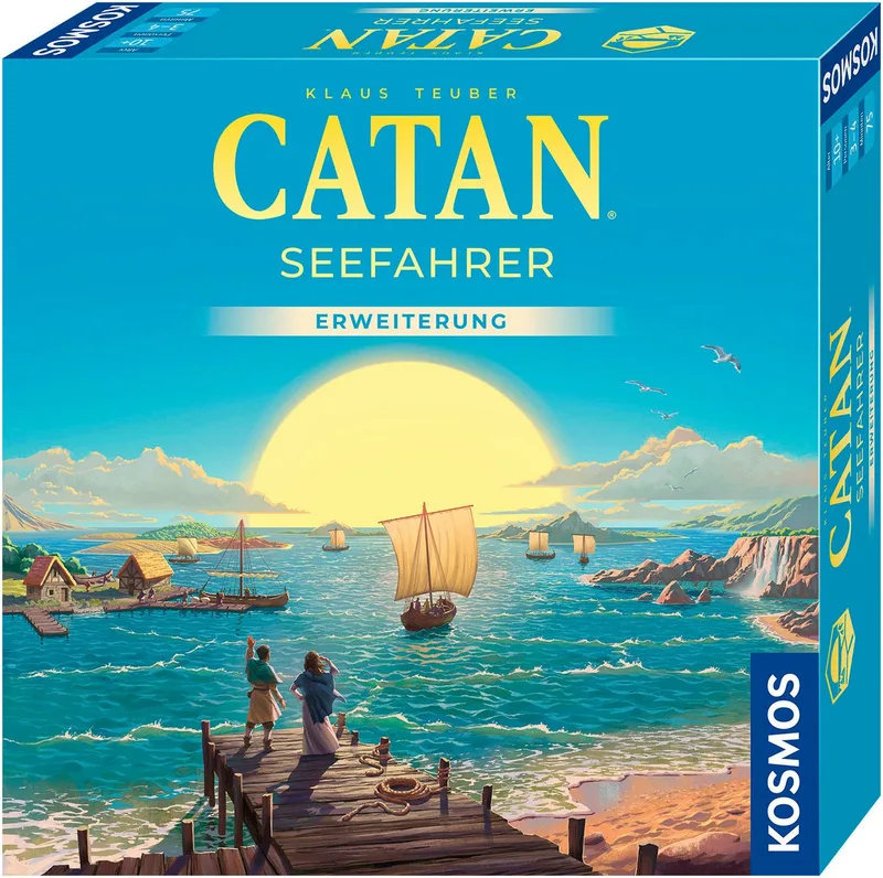 Spiel CATAN Seefahrer, Strategiespiel, Made in Germany from KOSMOS, Bunt edition – box