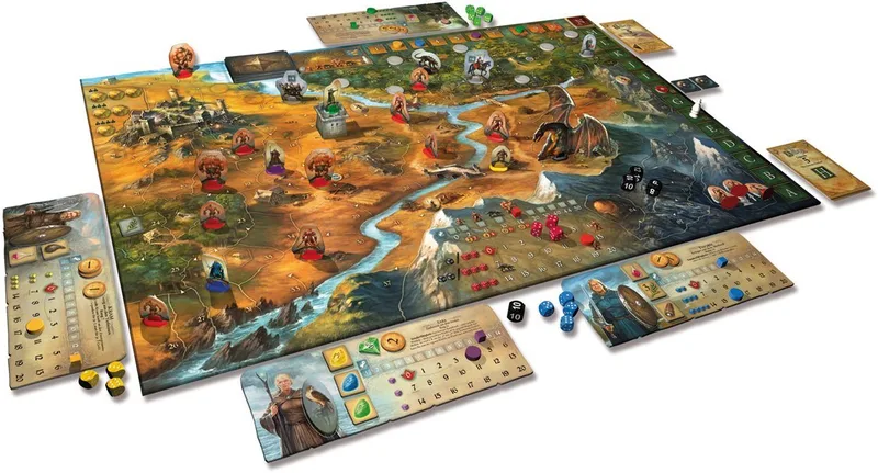 Spiel Die Legenden von Andor, Brettspiel, Made in Germany från KOSMOS, utgåva Flerfärgad – kartong 3 av 4