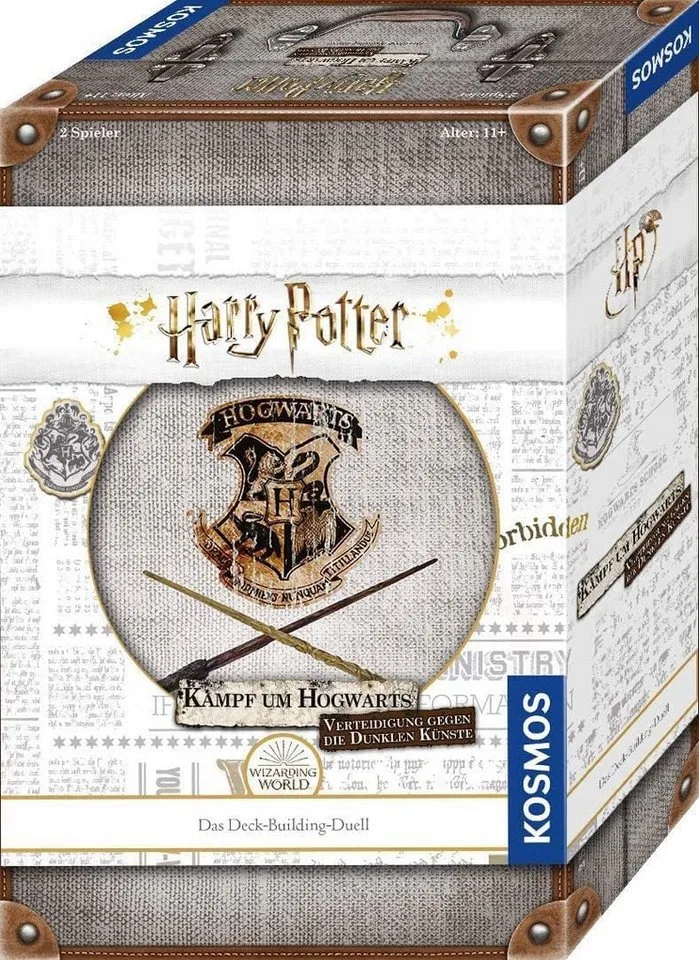 Spiel Harry Potter Kartenspiel Kampf um Hogwarts Deckbuilding für 2 Spieler de KOSMOS, édition Bunt – boîte