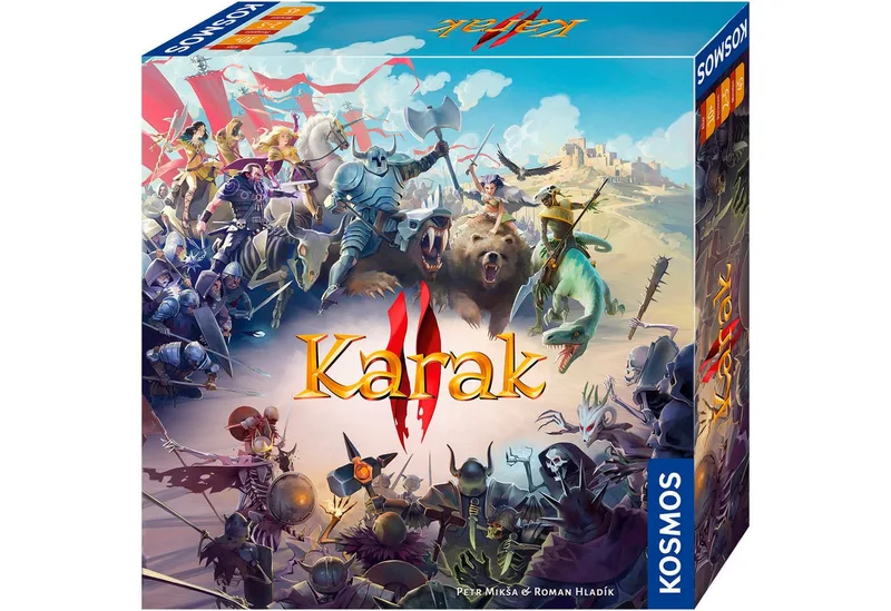 Spiel Karak 2, Strategiespiel fra KOSMOS, Bunt-udgave – æske