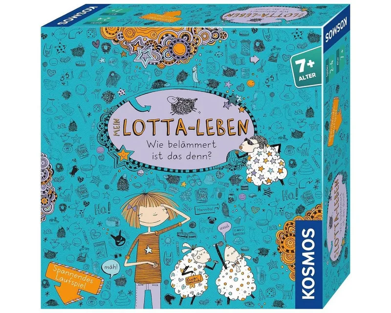 Spiel Kosmos 681029 - Mein Lotta-Leben - Laufspiel, Wie behämmert ist das d from KOSMOS, Bunt edition – box