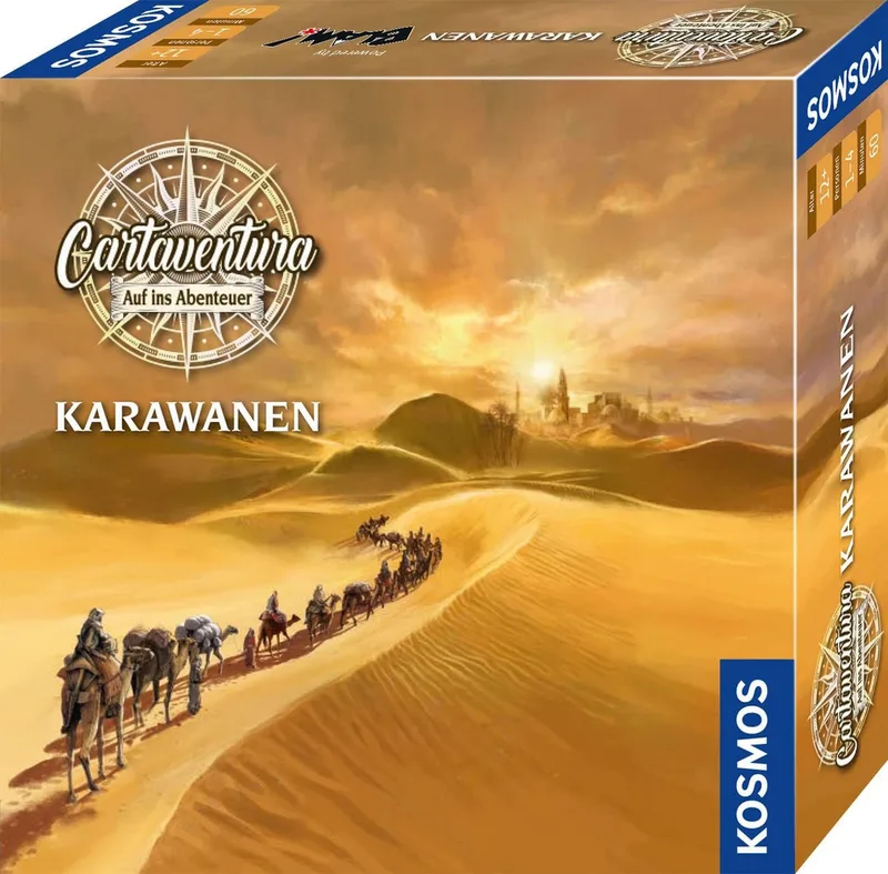 Spiel KOSMOS 683627 - Cartaventura - Karawanen de KOSMOS – boîte 1 sur 4