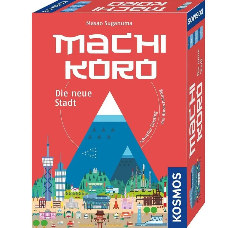Spiel Machi Koro - Die neue Stadt fra KOSMOS – æske