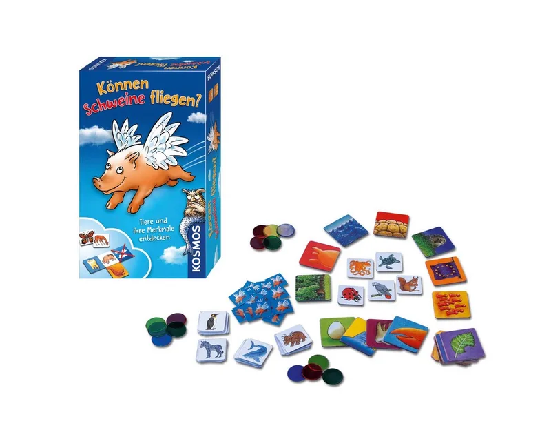 Spiel Mitbringspiel Können Schweine fliegen? de KOSMOS – boîte