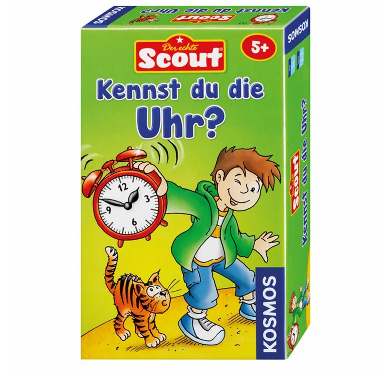 Spiel Scout Kennst du die Uhr? from KOSMOS, Bunt edition – box