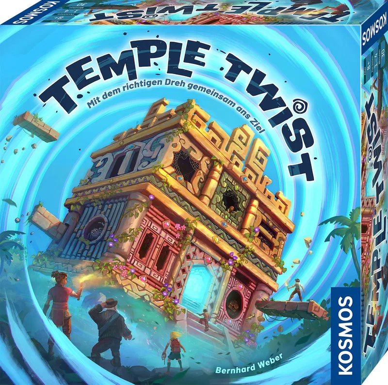 Spiel Temple Twist, Knobelspiel, Made in Germany de KOSMOS, édition Multicolore – boîte 1 sur 5