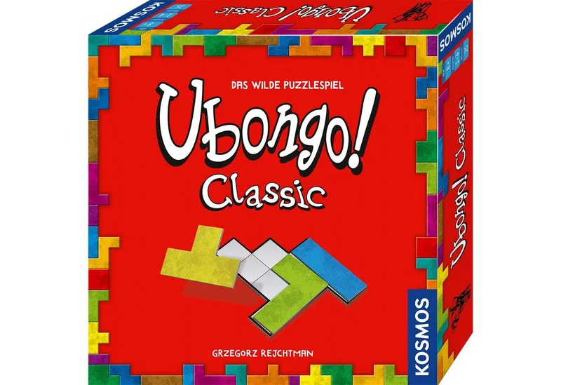 Spiel Ubongo! Classic 2022, Familienspiel, Made in Germany fra KOSMOS, Bunt-udgave – æske