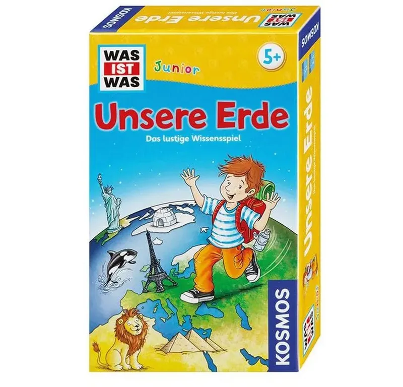 Spiel Was ist Was Junior Unsere Erde fra KOSMOS – æske