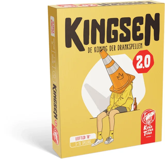 Kingsen 2.0 het originele Nederlandstalige drankspel - Kuna Una Tuna Games