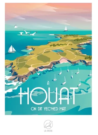 Puzzle A HOUAT on dit Yec'Hed Mat - 1000 pièces van La Loutre – doos 1 van 2