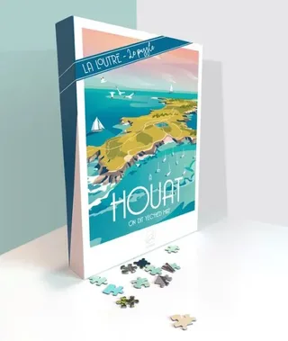 Puzzle A HOUAT on dit Yec'Hed Mat - 1000 pièces van La Loutre – doos 2 van 2