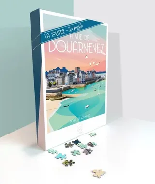 Puzzle A vue de DOUARNENEZ - 1000 pièces from La Loutre – box 2 of 2