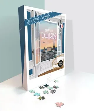 Puzzle Ainsi va PARIS - 1000 pièces de La Loutre – boîte 2 sur 2