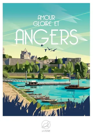 Puzzle Amour Gloire et ANGERS - 1000 pièces from La Loutre – box 1 of 2